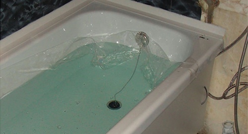 Установкой акрилового вкладыша | Озёрная