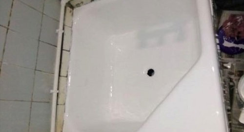 Обновление душевого поддона акрилом | Озёрная